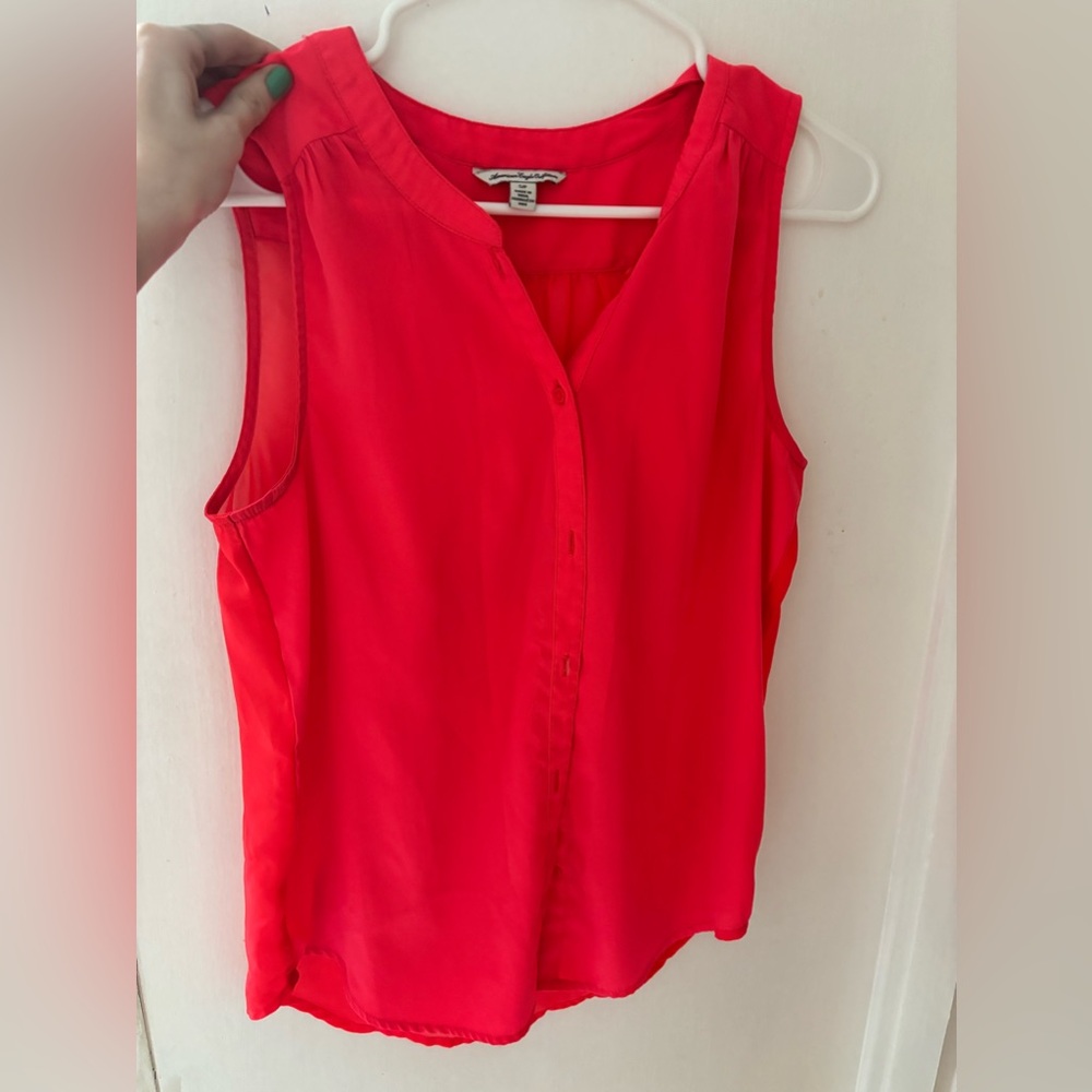 American Eagle Pink blouse